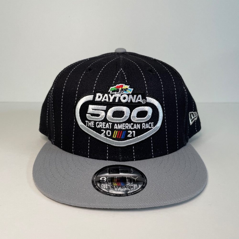 NEW Daytona 500 Hat Black New Era Snapback 2021 NASCAR